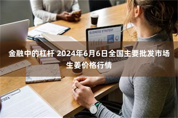 金融中的杠杆 2024年6月6日全国主要批发市场生姜价格行情