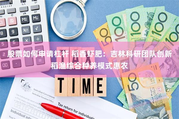 股票如何申请杠杆 稻香虾肥：吉林科研团队创新稻渔综合种养模式惠农